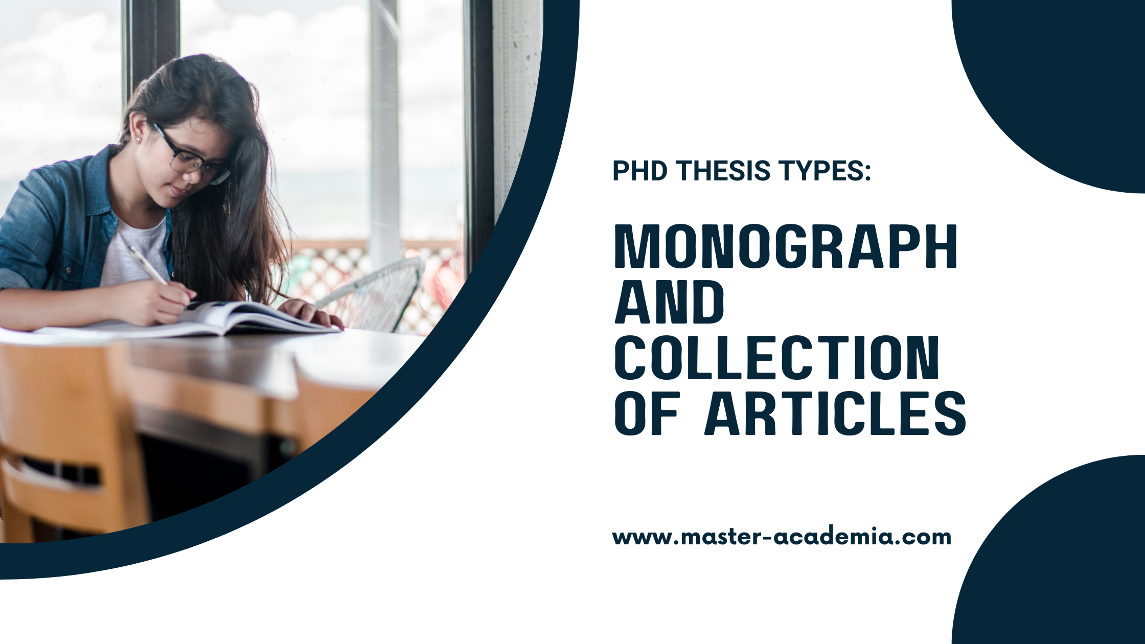 dissertation and monograph difference