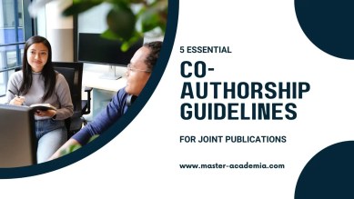 Featured blog post image for Co-authorship guidelines to successfully co-author a scientific paper