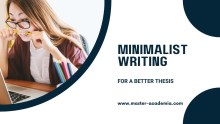 Featured blog post image for Minimalist writing for a better thesis