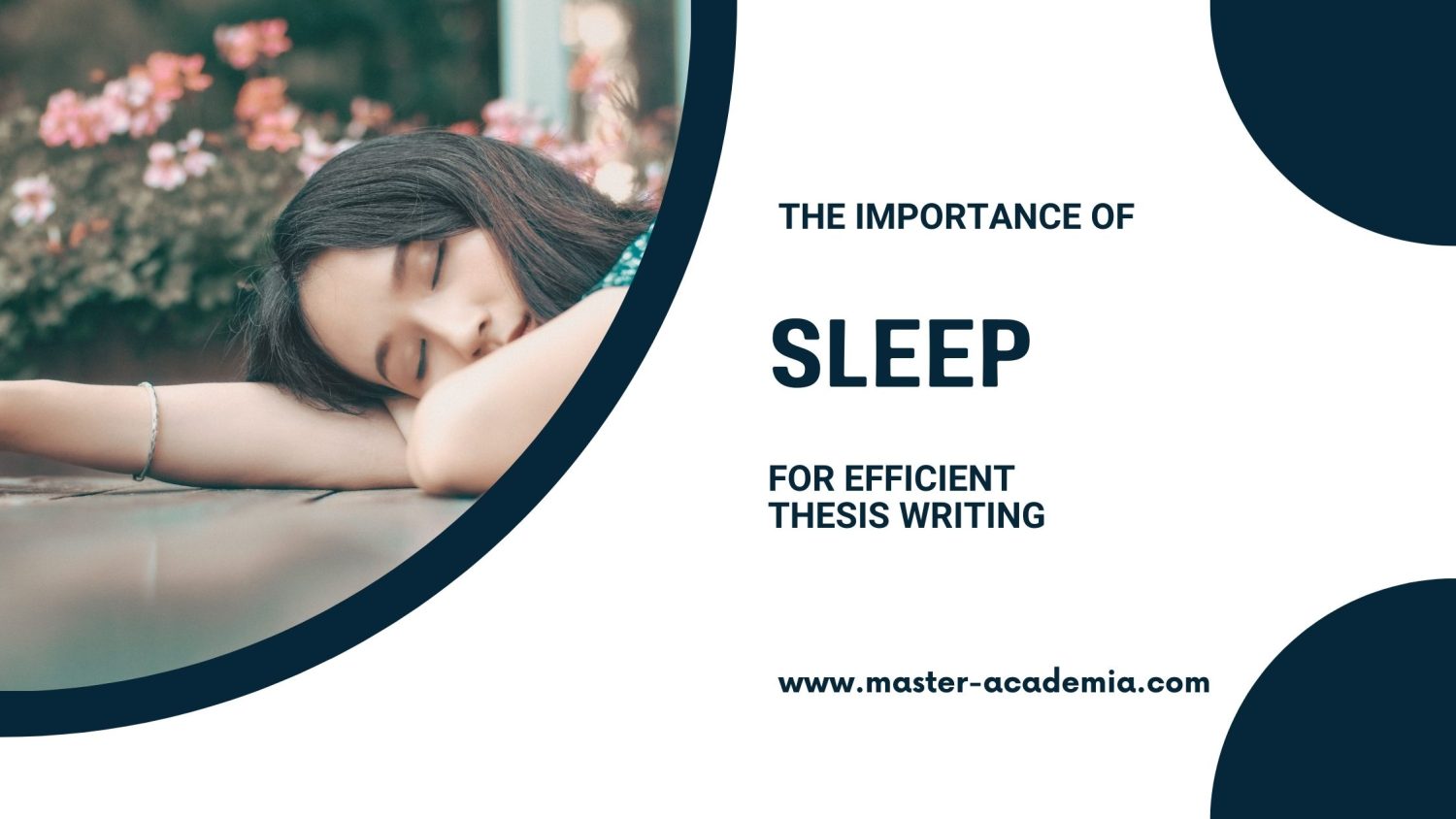 importance of sleep thesis statement