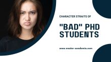 Featured blog post image for Character traits of 'bad' PhD students