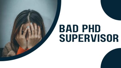 Featured blog post image for 10 signs of a bad PhD supervisor