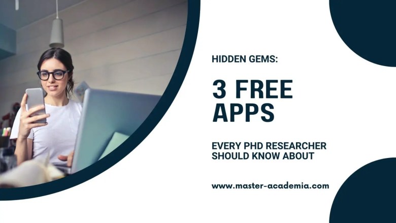 Featured blog post image for Hidden gems - 3 free apps every PhD researcher should know about