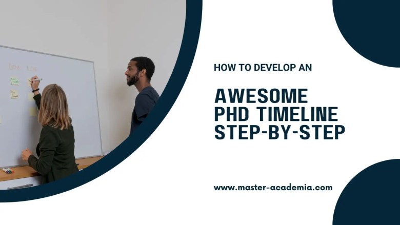 Featured blog post image for How to develop an awesome PhD timeline step-by-step