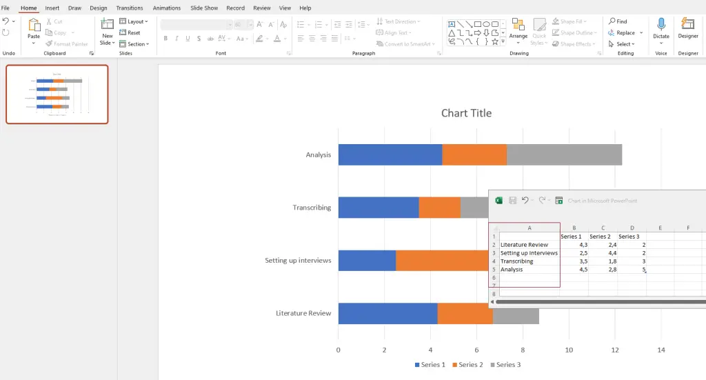 gantt chart research proposal template excel