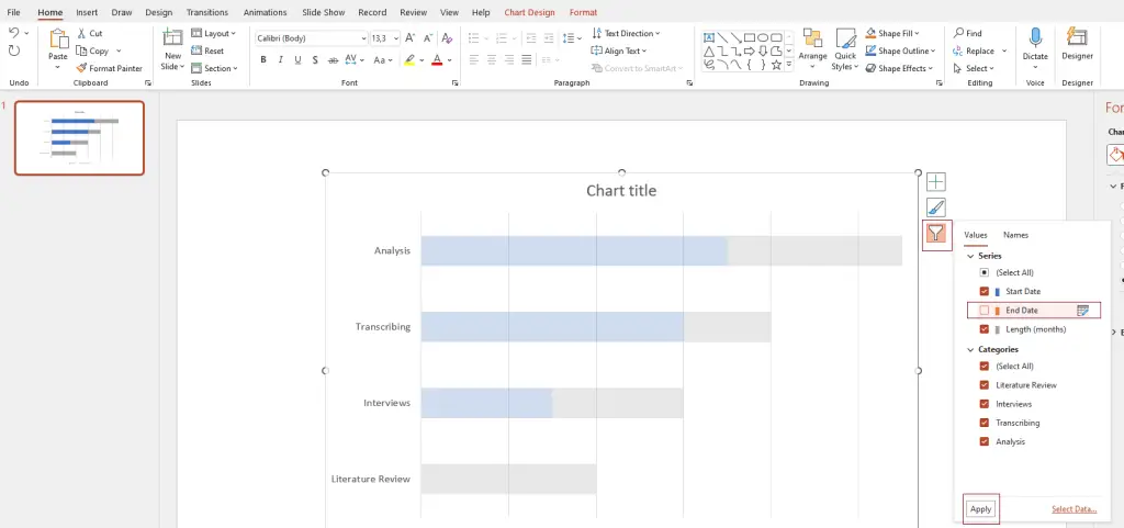 gantt chart for phd research proposal