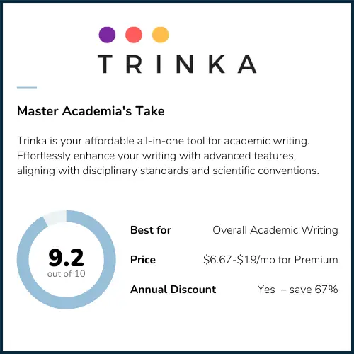 academic writing master thesis