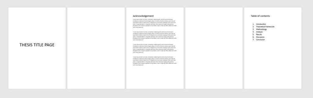 acknowledgement template for thesis