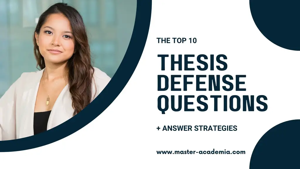 common questions on thesis defense